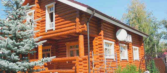 Покраска дерева акриловыми красками
