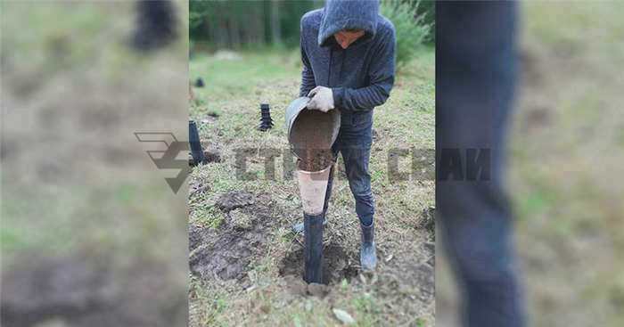 Обвязка винтовых свай