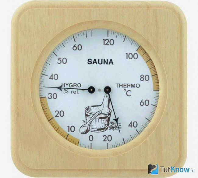 Модель Sawo с деревянным корпусом