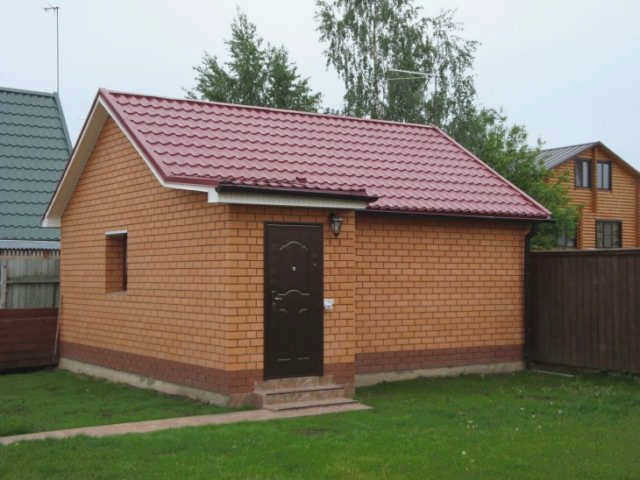 Кирпичная баня