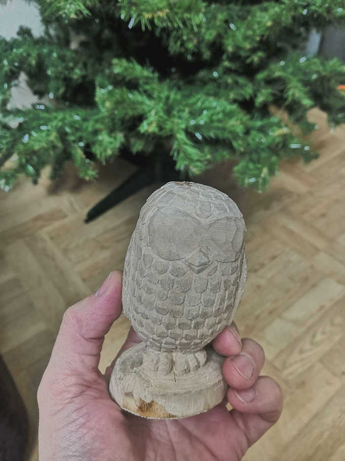 Поделка сова и диорама DIY, Дерево, Моделирование, Лонгпост, Поделки с процессом