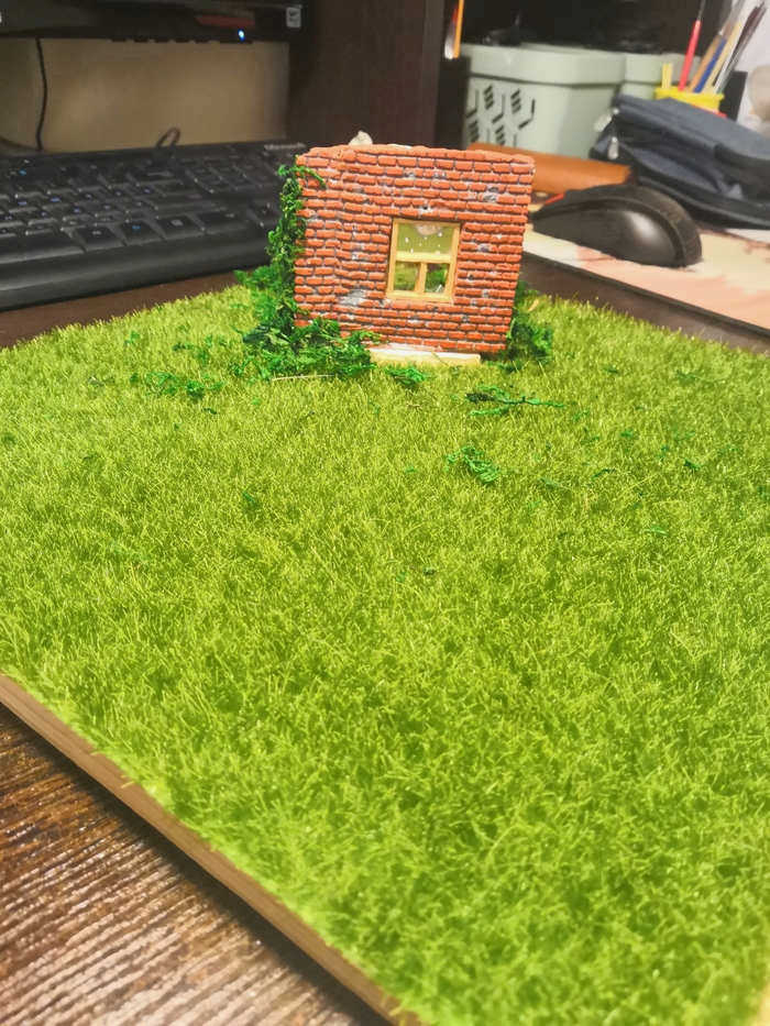Поделка сова и диорама DIY, Дерево, Моделирование, Лонгпост, Поделки с процессом