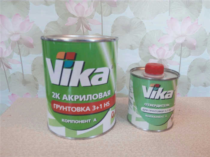 Удаление акриловой грунтовки