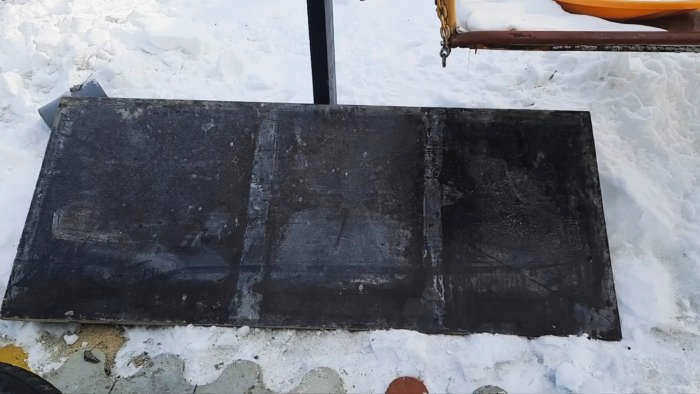Самый бюджетный вибростол своими руками из шинной двери и двигателя стиральной машины