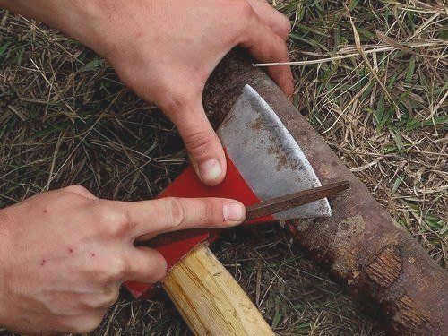 Процесс заточки