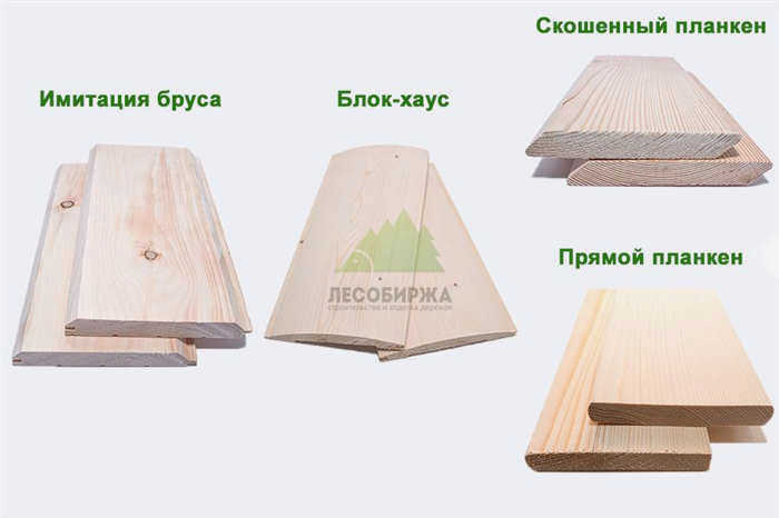 Разнообразие деревянных отделочных материалов
