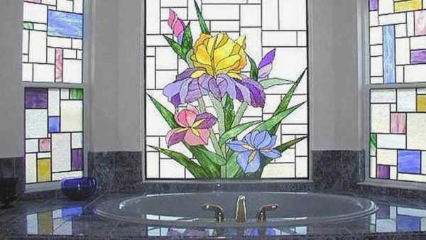 Витражные пленки на стекле