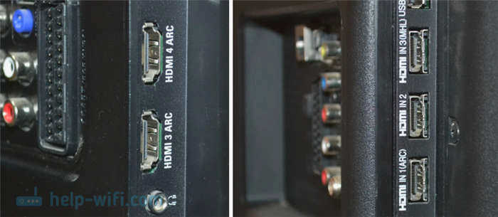 Вход HDMI на телевизоре для подключения ПК