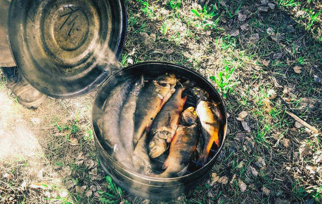Рисунок крышки для копчения