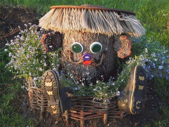 украшение сада