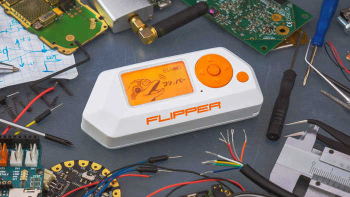 FLIPPER ZERO - Вид снаружи Взлом, RFID, Безопасность, Дистанционное управление, Ключи, Домофон