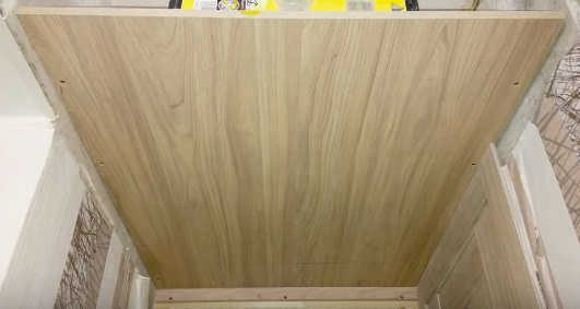 Раздвижная дверь в мезонин