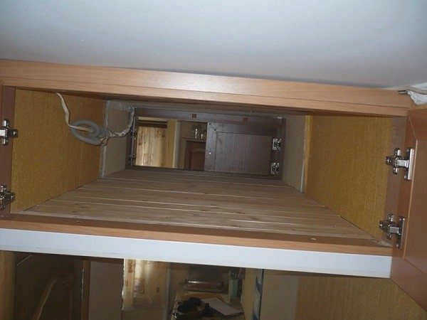 Какие двери для антресольного этажа