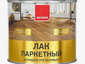 Банка паркетного лака