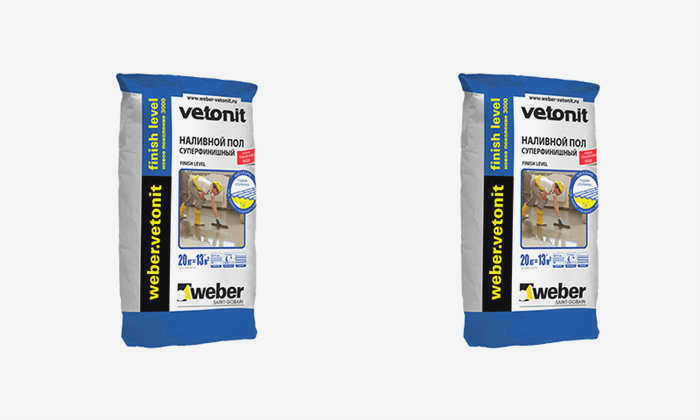 Weber Vetonit Finish Level - для экономии при больших объемах работ