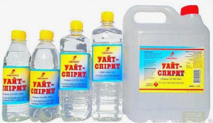 Использованный спирт